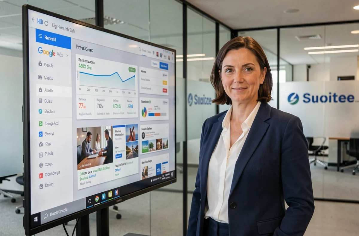 Responsable marketing digital d'Additi Ouest-France gérant des campagnes publicitaires Google Ads