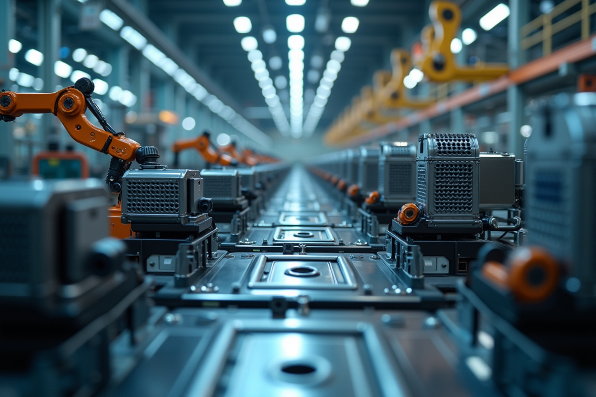 usine automatisée